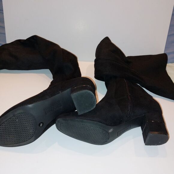 Alfani Women's Novaa Closed Toe Over Knee Fashion Suede  Boots Black, Size 6.0 M - Picture 11 of 14